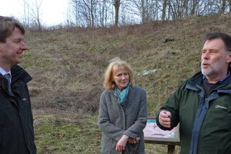Caroline Corsie, Robin Walker and David Dench by Haley Bowcock